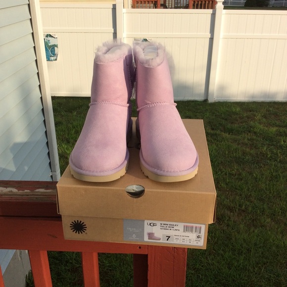 Ugg Mini Bailey Tulle Bow - Picture 5 of 8